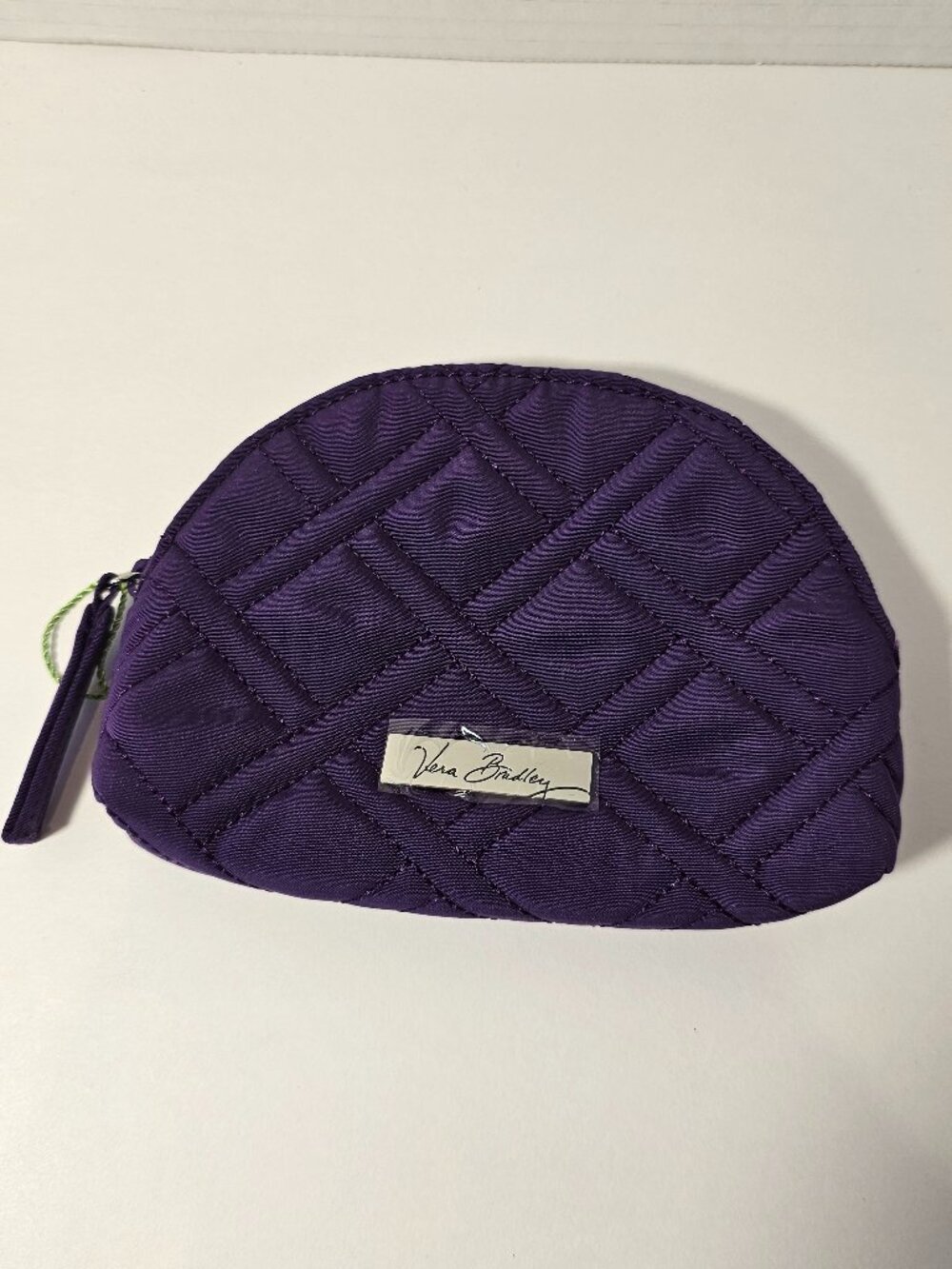 NWT Vera Bradley Mini Cosmetic Elderberry Purple Bag Makeup Travel Lip Gloss